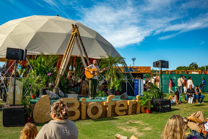 Música en vivo durante el festival